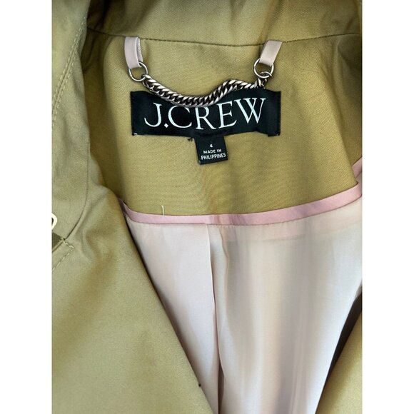 Jcrew long Icon trench coat, 4 - Picture 5 of 5